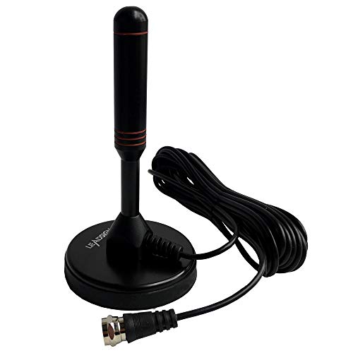 LEADSIGN Digital TV Antenna for ATSC Tuner-Portable Indoor HD TV Antenna with Magnetic