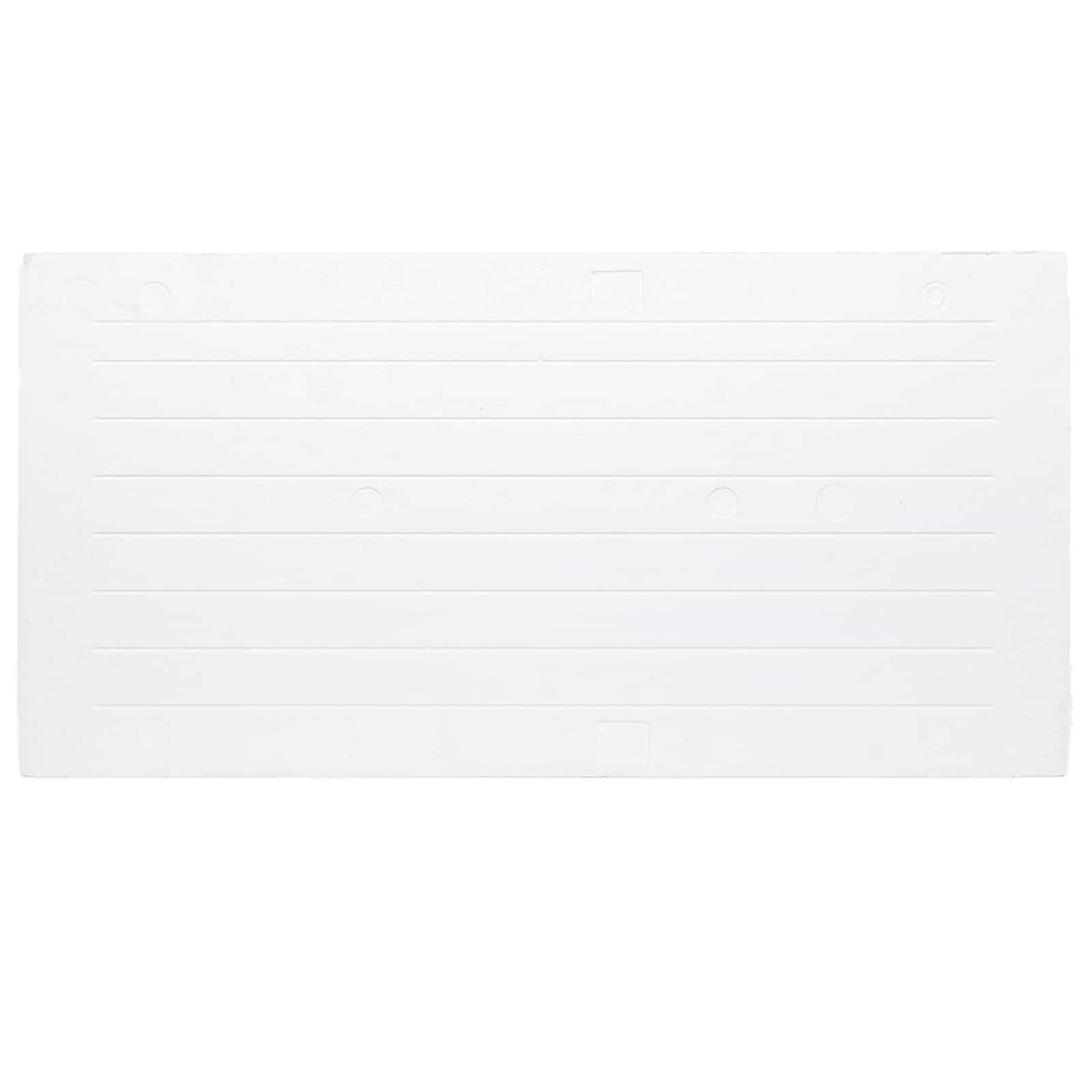 Juego de 10 paneles de pared, 100 x 50 cm, espuma EPS gris claro y negro