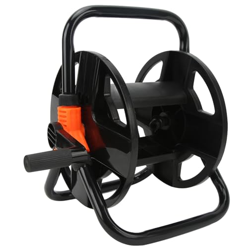 Garden Hose Reel, Water Hose Reels for Outside Water Hose Reel Portable Garden Hose Reel Cart Strong ABS Water Hose Holder for Garden Car