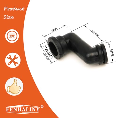 692253 Tubo de respiração para Briggs & Stratton peça de reposição 280100-2 peças