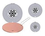 Perfect Fit for Any Cookware: Don't settle for one-size-fits-all solutions. The Heat Equalizer offers three sizes (6, 8, and 9.25 inches) to match your pots and pans perfectly. This precise fit ensures your everyday cookware performs like luxury item...