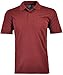 Produktbild Ragman Herren Softknit-Polo fein gestreift,Rot,XXL