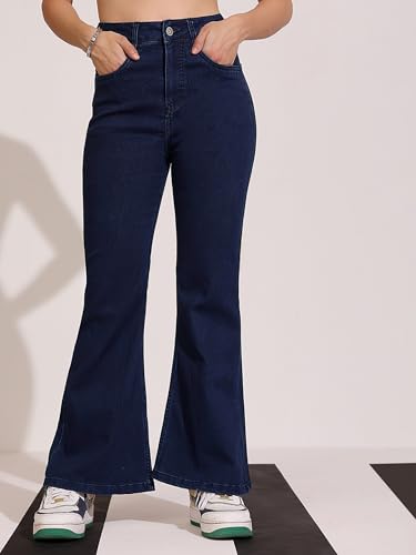Image of Dolce Crudo High Rise Bootcut Jeans for Women