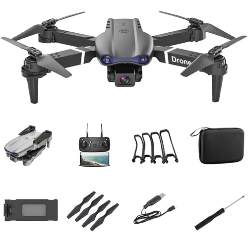 Brushless Motor Drone Drones With Camera For Adults 4K, High-definition Aerial Photography Obstacle Avoidance Four Aircraft Positioning Long Remote Control Aircraft, 10 Year Old Boy Gift Ideas,
