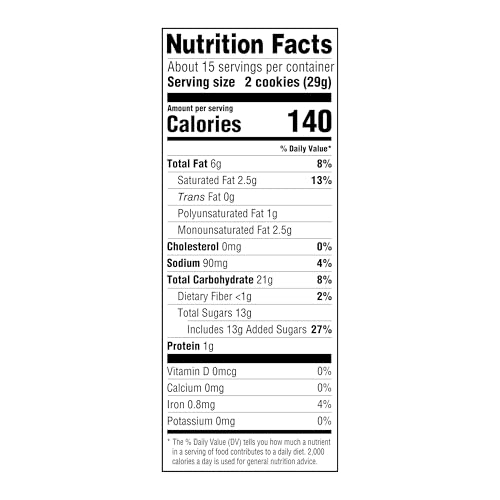 Image of Amazon Grocery, Sandwich Cookies, Double Filled, 15.35 Oz