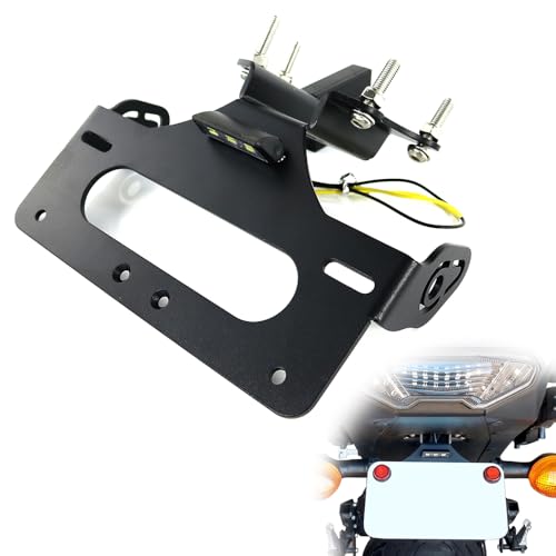 Xitomer Fender Eliminator Fit for FJ-09/Tracer 900 15-17 / Tracer 7 21-24 / Tracer 700 MT-07 (FJ-07) 16-20 Tail Tidy, With LED License Plate Light, Compatible with OEM/Stock Turn Signal