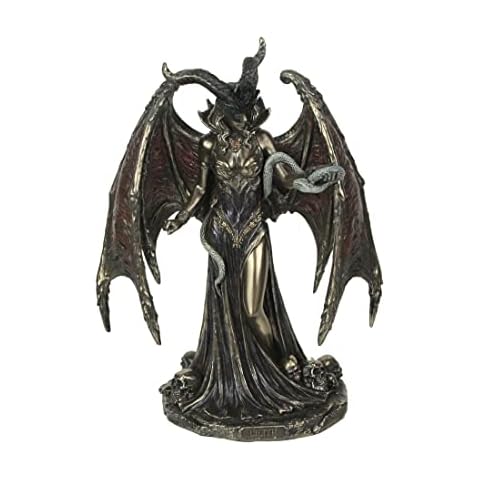 Veronese Design 9" Lilith Statue in Bronze Finish Cover