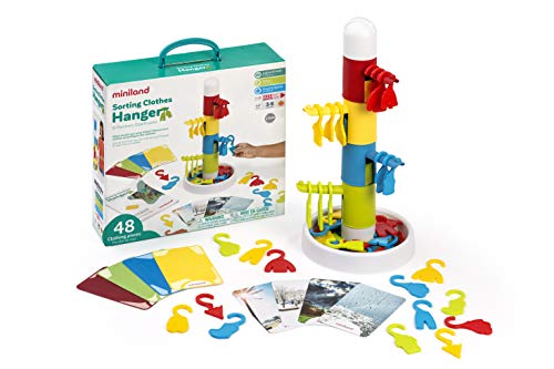 Image of Miniland Educational Sorting Clothes Hanger