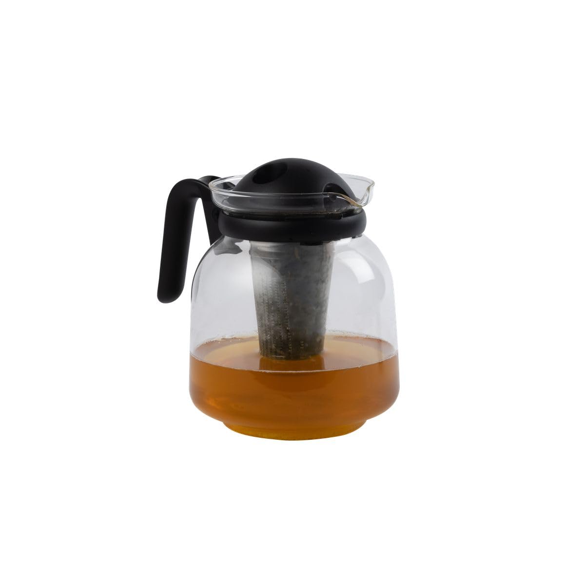 Fackelmann 47182 Caffettiera In Vetro E Acciaio Inox Con Filtro Permanente