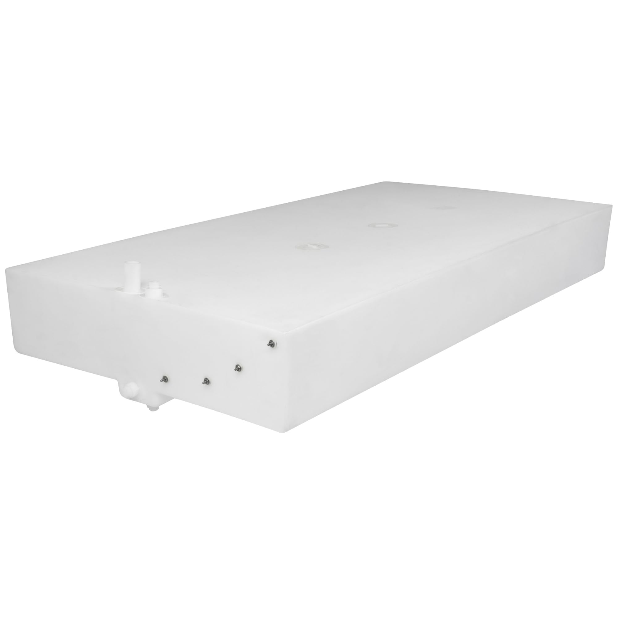 54 Gallon RV Fresh Water Tank, Potable Water Storage Tank for Drinking, Cooking, Cleaning, Showering, for Campers, Trailers, Motorhomes, RVs, Low-Profile Shape, 59" x 28.5" x 7.5" (WT-1438)