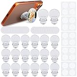 AOUXSEEM 20 Sets Phone Grip Sublimation Blanks, PVC Material Vibrant Colors for Heat Press Project, DIY Unique 360° Rotation Cell Phone Holder Finger Ring Kickstand Christmas Valentine's Day Gifts