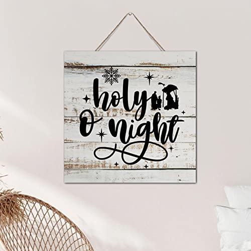 Panneau mural en bois cadeau chrétien idéal pour crémaillère et décoration