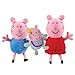 Imagen de Peppa Pig Peluches Pack 3 Unidades