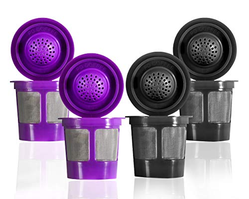 Reusable K Cups For Keurig 2.0 & 1.0 Brewers Universal Fit For Easy