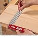 Woodpeckers Precision Woodworking Square, 6 Inch, Stainless Steel, USA Made, Feature Packed Square, Self Standing, Shoulder Lip, Scribing Notches