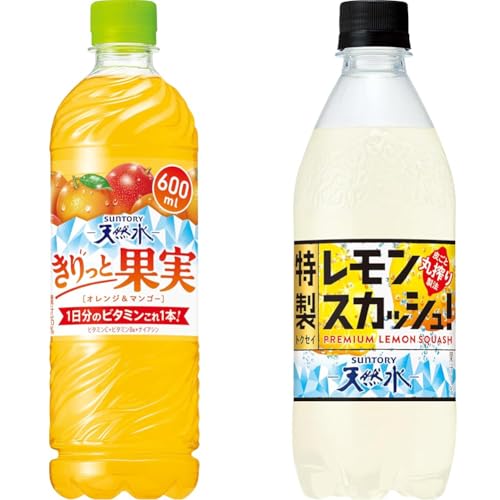 �y�Z�b�g�����zSuntory �T���g���[ �V�R�� ������Ɖʎ� �I�����W&�}���S�[ 600ml×24�{ �܂Ƃߔ�����{��+�V�R�� �����������X�J�b�V�� �Y�_ 500ml×24�{