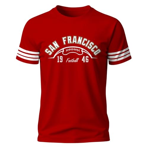 Image of ANTKING T-Shirt Custom Name Number Crewneck Short Sleeve for Men Youth Gifts