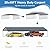 YOLENY Carport 20x40 FT, Heavy Duty Carport for Garage, Car Shelter with Galvanized Metal Roof and Frame, Easy to Install Outdoor Car Canopy, Expanding Garage Space for Pickup, 2 Cars, Gray