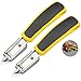 Mmei 2 pcs Heavy Duty Staple Remover Tack Lifter Puller Ofiice Claw Tools for Upholstery and Construction