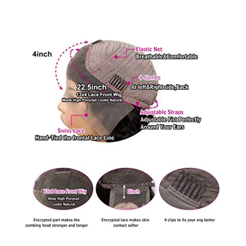 Perruque cheveux raides brésiliens naturelle pour un volume invisible de 150% de densité - 8