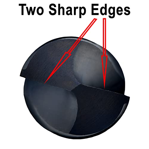 Maxtool 3/4" Twist Drill Bits With Morse Taper Shank Hss M2 Taper Shank Drill Bits Black Oxide Mt No 2; Ts02B05R48 #TOP3