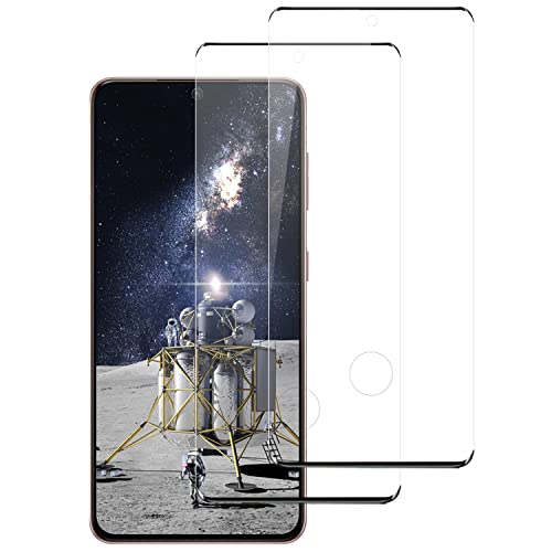 TIANTOU 2 Pack Cristal Templado para Samsung Galaxy S21 5G, Protector de Pantalla para Samsung Galaxy S21 5G, [3D Cobertura Completa][9H Dureza][Sin Burbujas][Anti Huella Digital] Vidrio Templado Cover