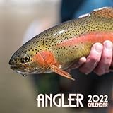 Retro Angler Calendar 2022: Retro Angler With Fishing Rod Themed Calendar 2022 December 2022...