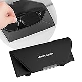 ランクル250 専用 メガネ ケース 全方向クッション保護 サングラス ホルダー ランドクルーザー250 LC250 70系 80系 150系 300系 アクセサリー に適合 メガネ保護 レザー マグネット式 防塵 収納 片付け 小物入れ カスタム パーツ カー用品 1個