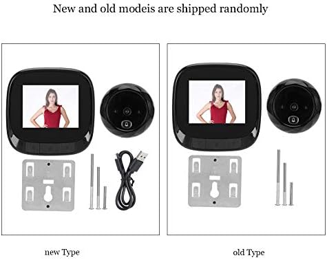 Vision Doorbell, Smart Cat Eye Doorbell 2.4in TFT HD Electronic Digital Camera Cat Eye Doorbell Digital Door Peephole Viewer Night Vision Video Doorbell Camera for Home Security