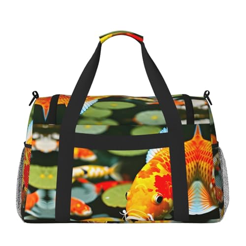 Sac de sport sous le siège noir anti-encombrement koï - 2