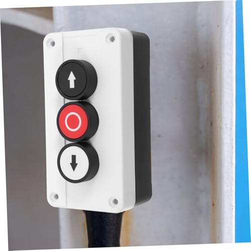 Caja de interruptor momentáneo impermeable contra fallos eléctricos en persianas y puertas 4