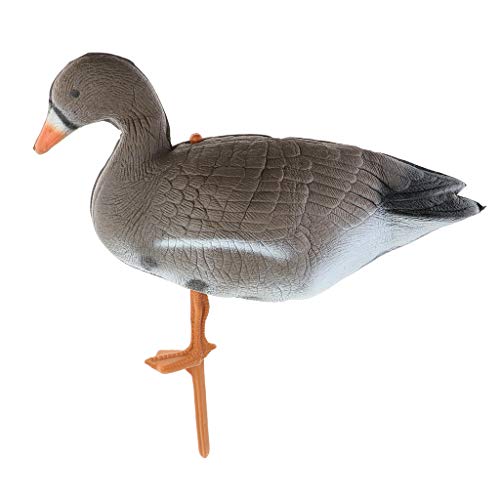 YIJU 2Pcs Simulação Espuma Goose Hunting Decoy Decoys Decoys Decoys Sentries