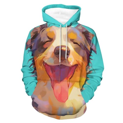 Hoodie chien mignon taille S, le sweatshirt idéal à offrir pour faire plaisir