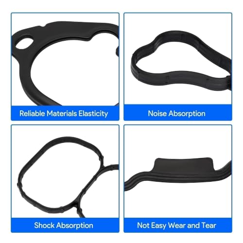 Image of Engine Valve Cover and Intake Engine Manifold Gasket Set Fit for Nissan Infiniti Vehicle 3.5L V6 2007-2024 Altima Maxima Murano Pathfinder Quest 2014-2016 QX60 JX35 Replace# MS97143 VS50770R