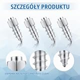 Kolce do Opon, 9mm Kolce do Opon na Snieg Szpilki do Opon ATV z Narzedziem Montazowym do Samochodów Motocykli Ciezarowych Rowerów Bagazników ATV SUV-Ów Akcesoriów Samochodowych (100 Sztuk)