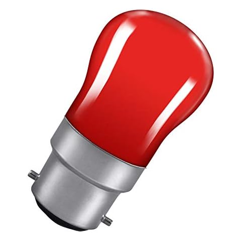 2 X Pygmy 15W BC Red Light Bulb - PYG15WBCREDLL Cover