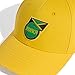 adidas Unisex-Adult Jff Jamaica Baseball Cap, Bold Gold/Black, One Size