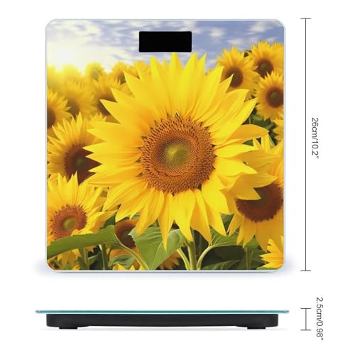 Báscula digital de baño con pantalla LCD 400 lb miniatura 2