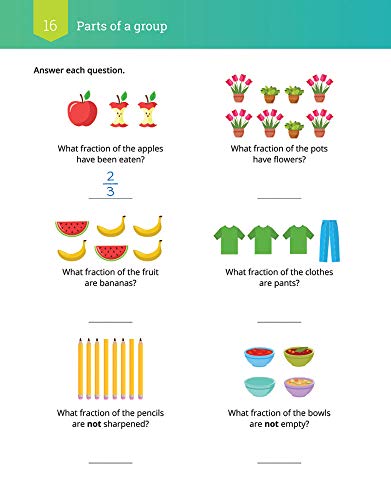 IXL Math Workbook: Grade 3 Fractions