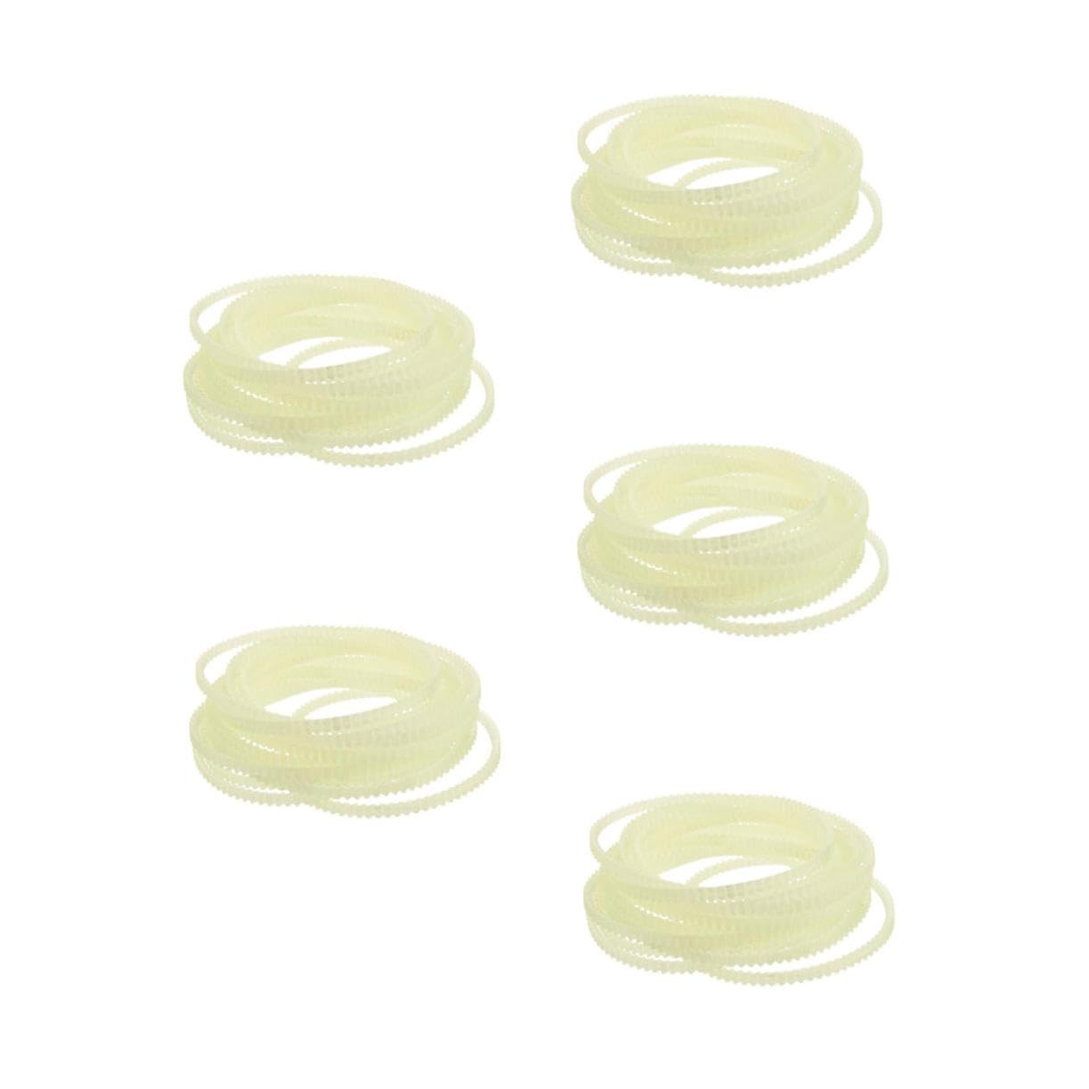 DOITOOL 5 Series Correa De Máquina De Coser Reemplazo Máquinas De Coser Domésticas Pedal Cinturones Duraderos Y Prácticos 20 Piezas X 5
