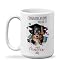 LOG-923-179-CUTE PUPPY GRADUATION MUG