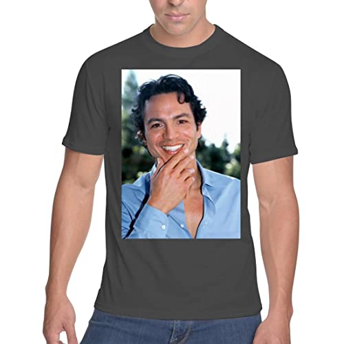 Middle of the Road Benjamin Bratt - Men's Soft & Comfortable T-Shirt PDI #PIDP1023874, Black, Medium