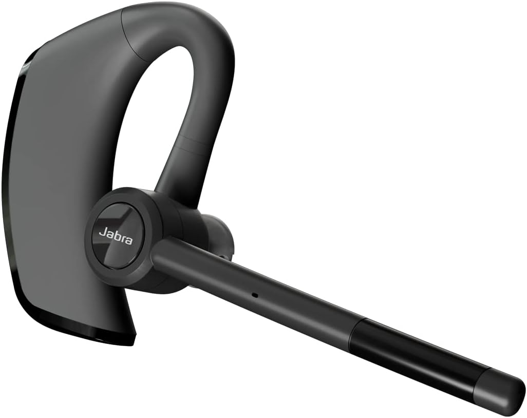 Jabra Talk 65 Mono Bluetooth Headset - Premium Wireless Single Ear Headset - 2 Built-In Noise Cancelling Microphones, Media Streaming and up to 100 meters Bluetooth Range - Black, One Size