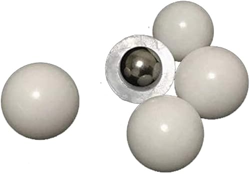 100 unidades x 0.43 cal. 0.07oz cada bola antidisturbios de PVCacero, autodefensa menos práctica letal Paintball