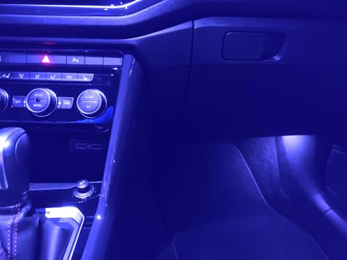 Iluminación interior azul Onwomania de 9 unidades con ajuste para VW Scirocco lll 6