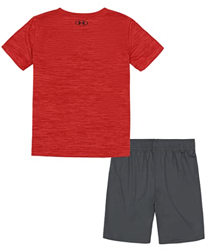 Image of Under Armour Boys 2-piece Short Sleeve Graphic T-Shirt and Shorts Set, Lightweight & Breathable