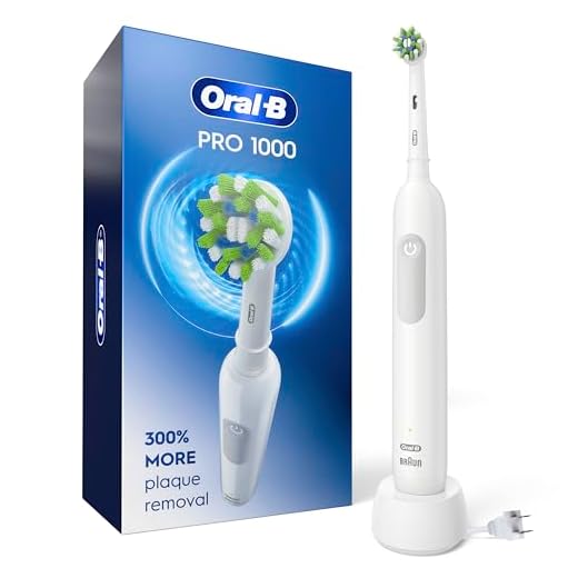 Oral-B Pro 1000 Rechargeable Electric Toothbrush, White
