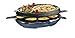Tefal Raclette Colormania RE310401 - Raclette 3 en 1, con parrilla y superficie para crepes, revestimiento antiadherente Easy Plus, 8 cuencos, compatible con lavavajillas (1050 W, azul acero)