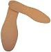 Shoeslulu Magic Absorbent Ultra Thin Handcrafted Lambskin Leather Insoles with Breathable Activated Carbon Bottom (EU 46 / US Men 12, Natural Lambskin)