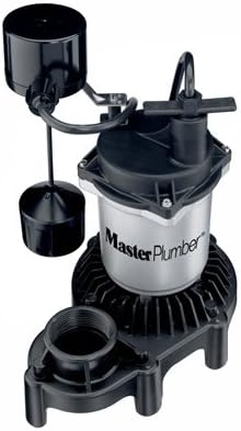 PENTAIR WATER 176953 1/3 hp Zinc & Plastic Sump Pump